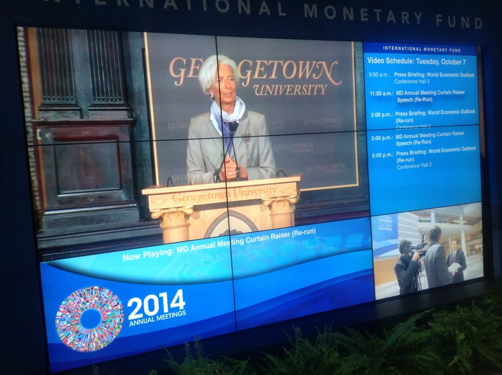 Mme Christine Lagarde, Directrice Générale FMI