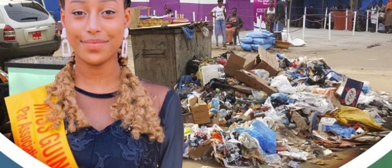 Article : La Miss Guinée France organise une journée d’assainissement à Conakry